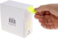 Rillprint Etiket 35mm 500st op rol fluor geel