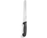 HENDI Broodmes – Golfkartel – Zwart – 380 mm – HACCP Polypropyleen Heft