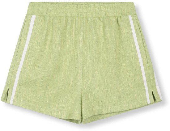 Refined Department Broek Dolly Relaxed Stripe Short R2603159933 706 Matcha Dames Maat - M