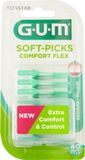 GUM Soft-Picks Comfort Flex Regular / Medium - 40 pièces