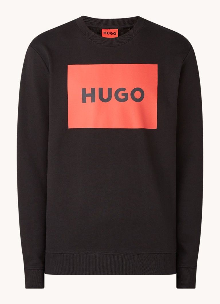 HUGO BOSS Duragol Sweater with Logo Print