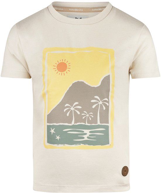 Koko Noko Jongens T-shirt - Off white