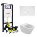 Geberit Plieger Toiletset Frame By Geberit met Wiesbaden Vesta Toilet Wit Glans en Softclose Zitting
