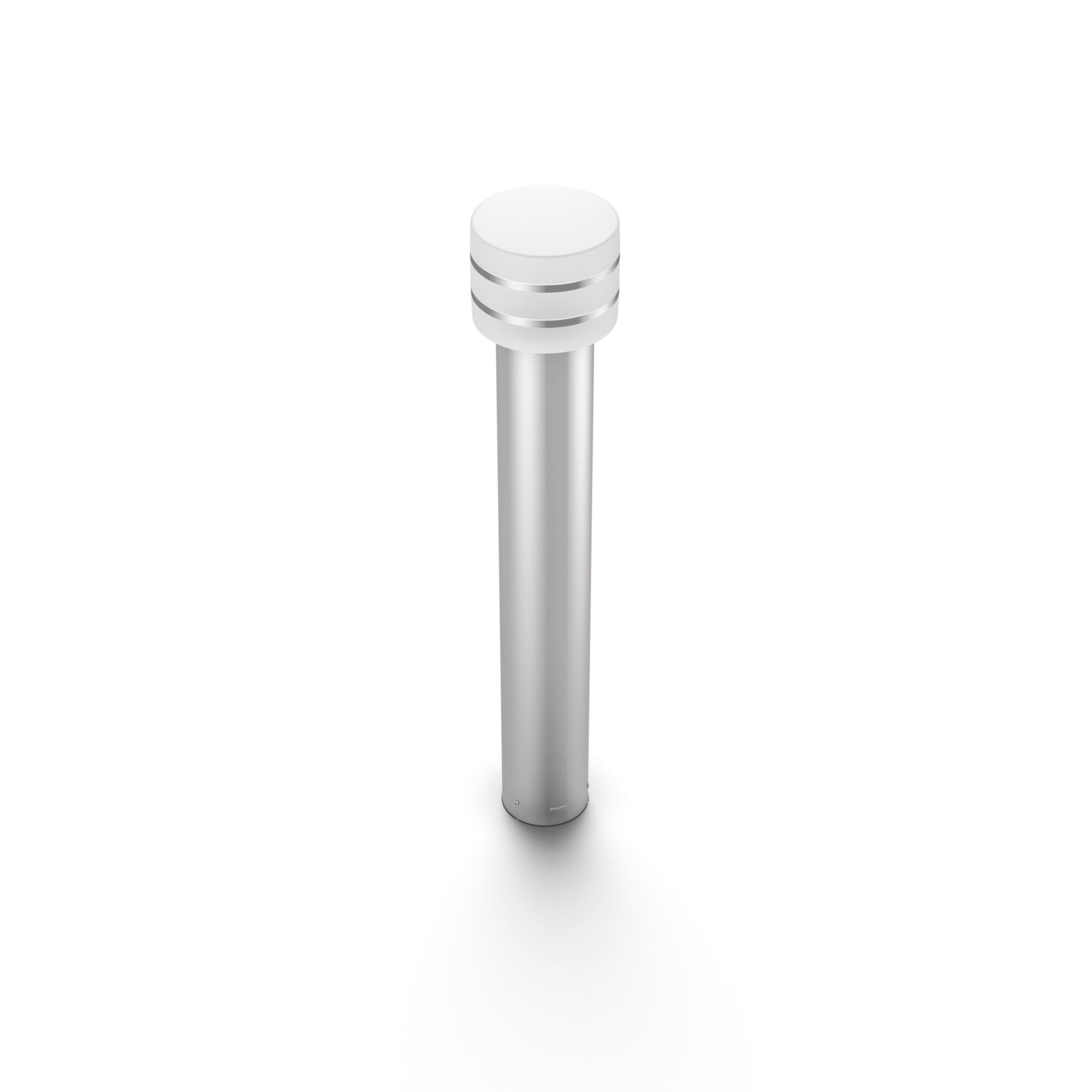 Philips Hue Tuar Outdoor LED Post Light - Stainless Steel - E27 - Warm White - Dimmable