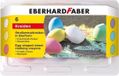 Eberhard Faber stoepkrijt eivormig 6 stuks kleurenmix EF-526510