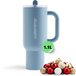 Waterdrop® Explorer Thermo Drinkbeker 1,1 L - leiblauw