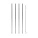 Metaltex Rietjes Inox 4 Stuks Recht