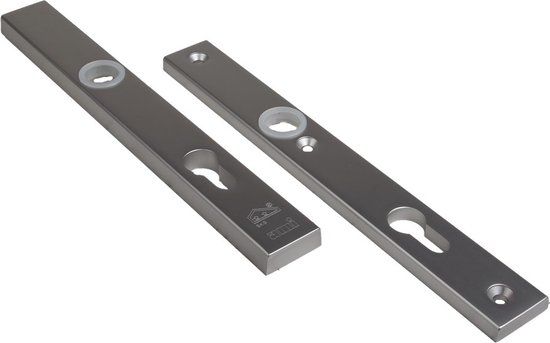 Ami Veiligheids schildgarnituur SKG - deurdikte 55/60 mm - PC 70 - 251 x 32 mm - F1