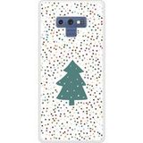 Samsung Galaxy Note 9 kerstboom beschermende siliconen case