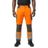 Mascot Safe Supreme Broek met kniezakken 15579-860 - hi-vis oranje/donkerantraciet - C48 - 90