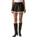 Eleh Minirok met elastische taille voor dames met dubbele stof