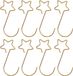 Allecto - Kerstboomhangers - 80 stuks - Gold