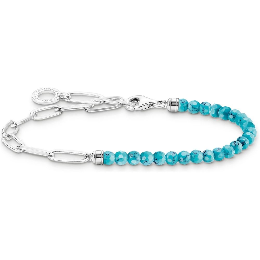 Thomas Sabo Armband Zilver 925 turkoois Dames
