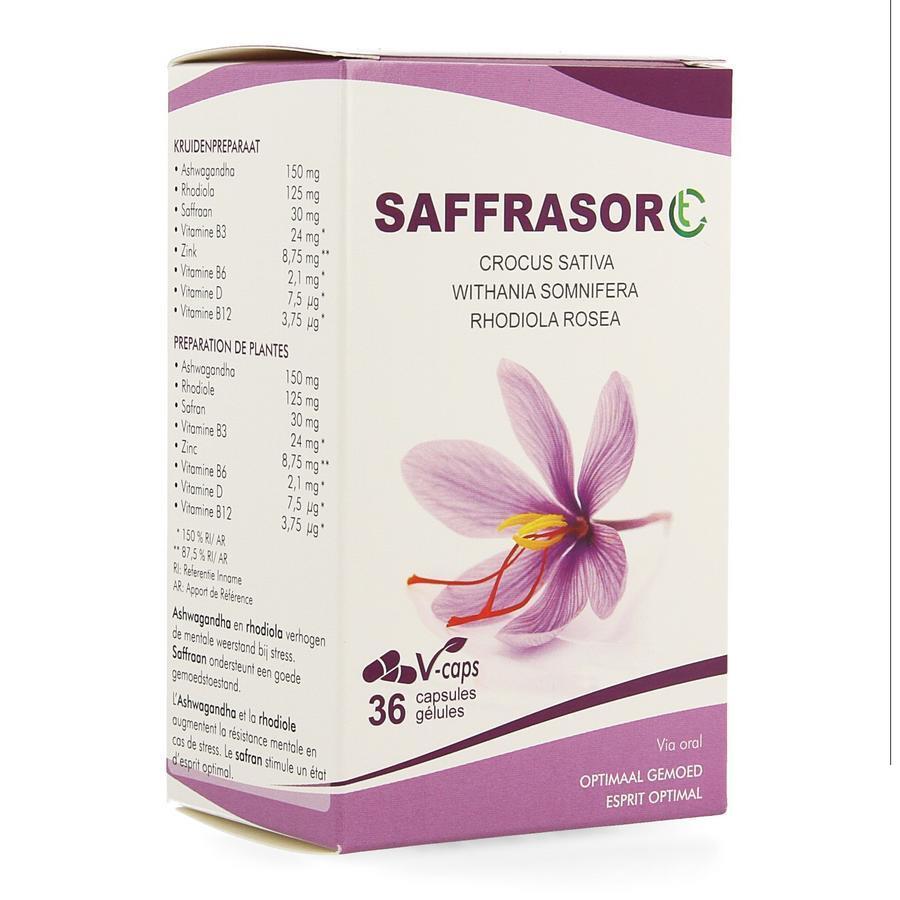 Soria Natural Saffrasor Tabletten