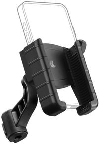 Lampa PePe Parts Lampa Smart Grip Telefoonhouder Scooter - 360° draaibaar - Spiegel en windscherm bevestiging - Zwart