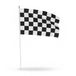 Merkloos / Sans marque Finish vlag zwaaivlag - 30 x 45 cm - Race thema feestartikelen