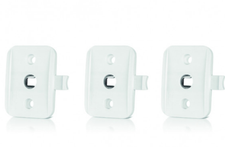 Reer 70060 - Kindersloten - wit - 3 stuks