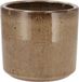 DK Design Bloempot Brown Glaze - Taupe - D14 x H15 cm