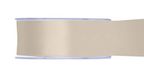 Furlanis dubbel satijn Italiaans lint, Ivoor, 40 mm x 25 m
