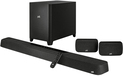 Polk Audio Polk MagniFi Max AX SR - Soundbar met draadloze subwoofer en achterspeakers - Zwart