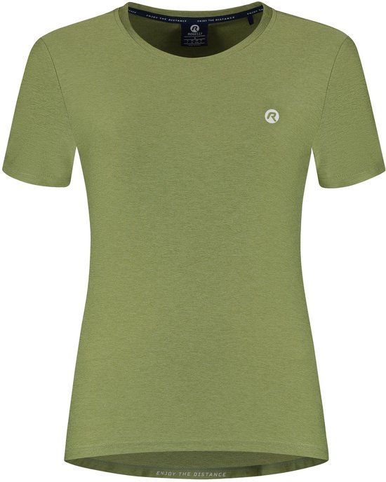 Rogelli Essential Hardloopshirt Dames - Korte Mouwen - Sage - XXL