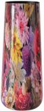 Boltze Vaas Metaal Opulent Bloemenmotief Ø20xH50cm