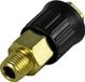 JBM Tools Raccords rapides avec verrouillage de sécurité et filetage intérieur - filetage extérieur ¼ \