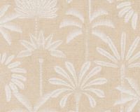 A.S. Création PALMBOMEN BEHANG | Grafisch - Beige Crème Wit - Cuba II