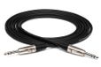 Hosa HSS-020 REAN 1/4" TRS naar REAN 1/4" TRS Pro Gebalanceerde Interconnect, 20 Voet