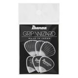 IBANEZ Flat Pick Zand Grip - wit 6 stuks (PPA16HSG-WH)