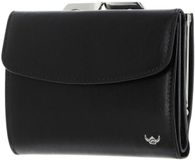 Golden Head Leren portemonnee Colorado RFID Protect Bügelbörse 2123 Schwarz zwart