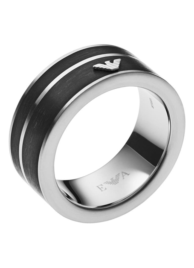 Emporio Armani Ring met logo EGS2032040