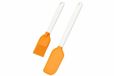 Fiskars Bakset 2-delig - Pannenlikker en Keukenkwast - Siliconen - Wit/Oranje