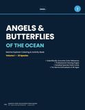 Angels & Butterflies of the Ocean: Marine Explorer Coloring & Activity Book — Volume 1