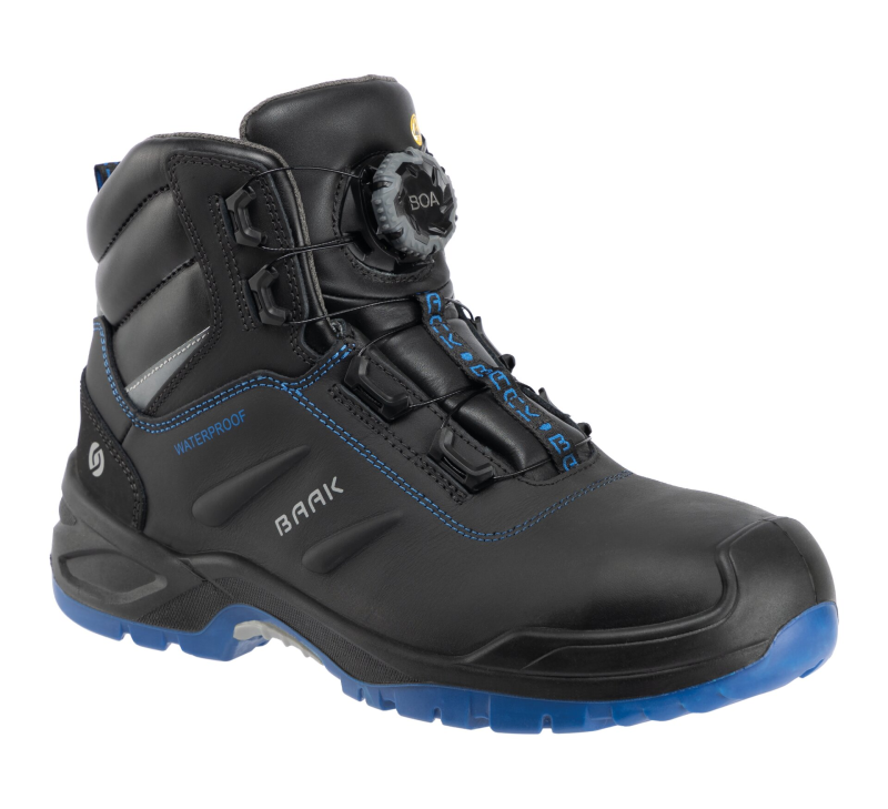 Baak Hunter BOA 7323 S3 Zwart/Blauw Maat 39