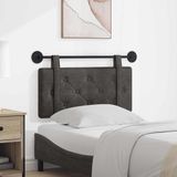 vidaXL - Hangend hoofdbord - Antiek - PU