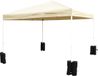 Outsunny Paraplu-gewichtszak - Polyester - 14x14x42cm - Zwart