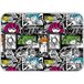 Grafoplas Yuku Bits&Bobs Bureauonderlegger voor school, pvc, 47 x 33 cm