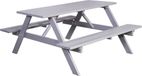 SenS-Line Remia picknicktafel - 150 cm - Hout - Grijs