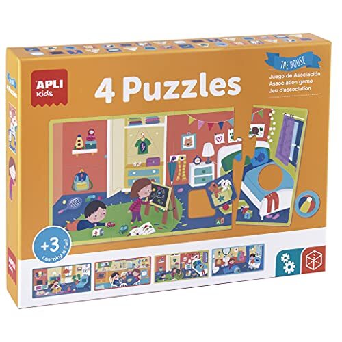 Apli Kids 17894-puzzel La Casa (17894)