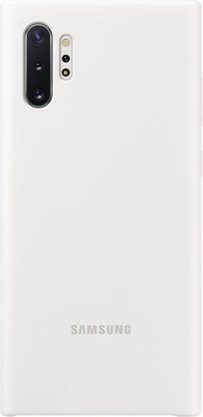 Samsung Silicone Hoesje - Samsung Galaxy Note 10 - Wit