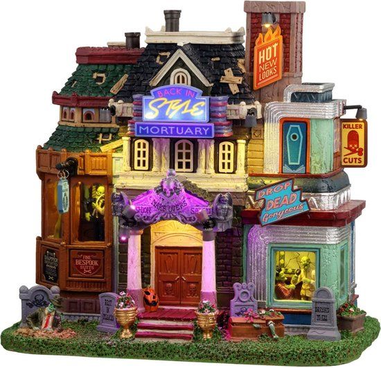Lemax Spooky Town - Mortuary Makeovers