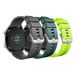 MoKo 3-PACK Band Compatible with Huawei Watch 3/3 Pro/GT2 Pro/GT2e/GT2/GT 46mm/Galaxy Watch 3 45mm/Galaxy Watch 46mm/Gear S3/Ticwatch Pro 3, 22mm Silicone Watch Strap, Gray/Army Green/Lime