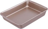 Merkloos Relaxdays Ovenschaal Lasagne - 4 Liter - Bruin
