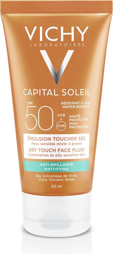 Vichy Capital Soleil SPF50 Dry Touch Zonnecrème - 50ml