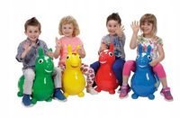 GYMNIC Ledraplastic Skippypaard Rody blauw