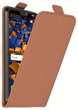 Mumbi Flip Case compatibel met Huawei P20 Lite, bruin
