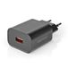 Nedis WCQC302ABK - Oplader voor mobiele apparatuur - Zwart