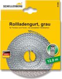 Schellenberg 41202 Rolluikband 14 mm x 12 m System MINI, grijs