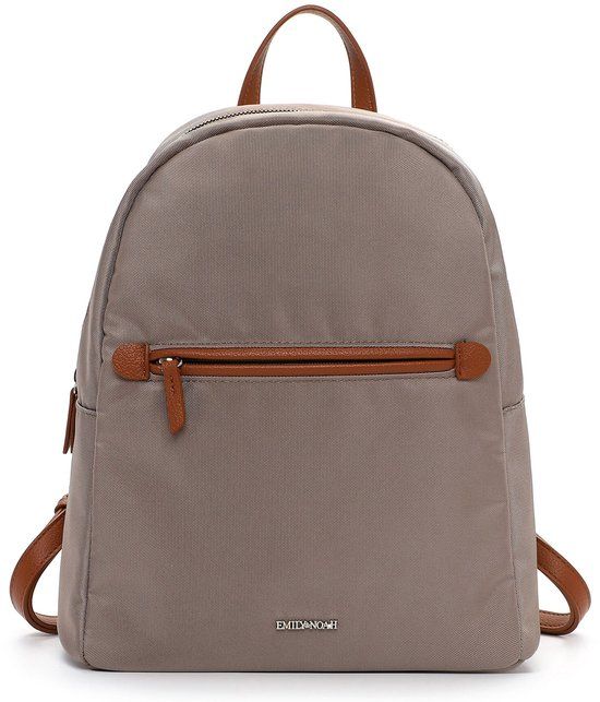 Emily & Noah Rugzak E&N Jarina (65646) - Dames Rugzakken - Taupe